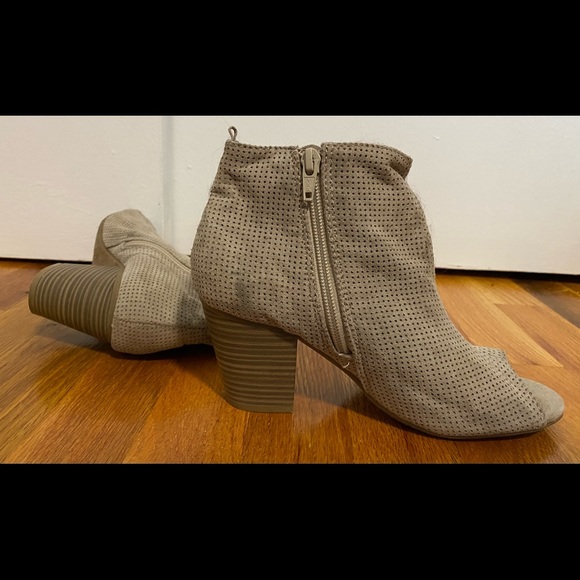 Old Navy Peep Toe Booties - Picture 4 of 6